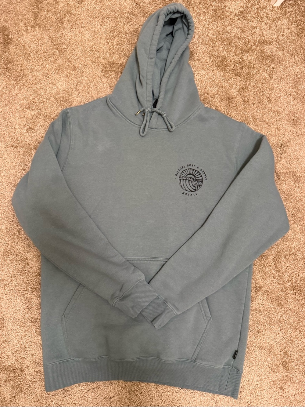 Rip Curl Men's Slate green Pullover Hoodie. E1